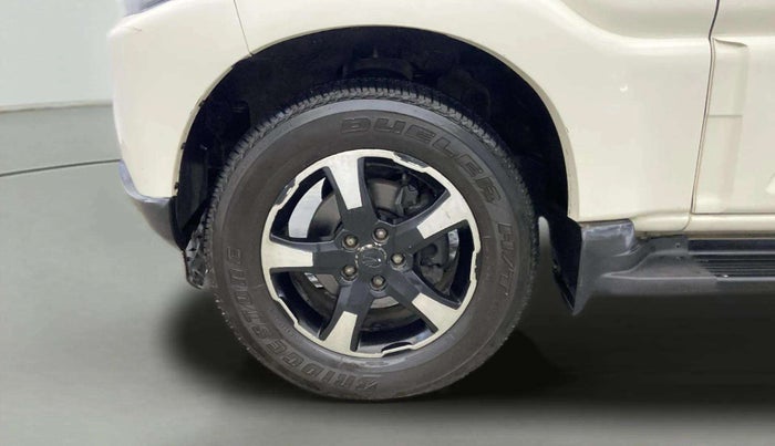 2019 Mahindra Scorpio S7, Diesel, Manual, 35,019 km, Left Front Wheel