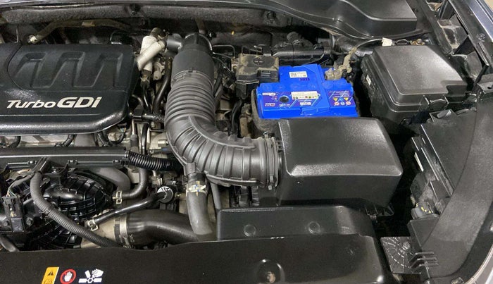 2021 KIA SONET HTX 1.0 IMT, Petrol, Manual, 65,186 km, Engine View - Left