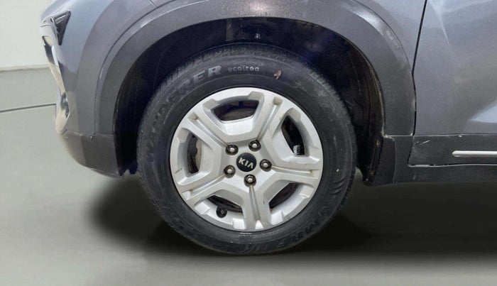 2021 KIA SONET HTX 1.0 IMT, Petrol, Manual, 65,186 km, Left Front Wheel