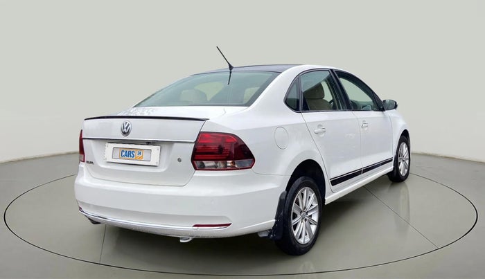2016 Volkswagen Vento HIGHLINE PETROL AT, Petrol, Automatic, 83,355 km, Right Back Diagonal