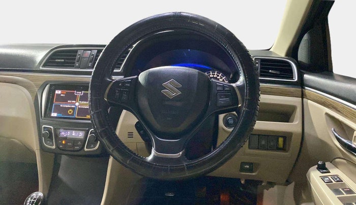 2019 Maruti Ciaz ALPHA 1.5 SHVS PETROL, Petrol, Manual, 39,684 km, Steering Wheel Close Up