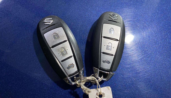 2019 Maruti Ciaz ALPHA 1.5 SHVS PETROL, Petrol, Manual, 39,684 km, Key Close Up