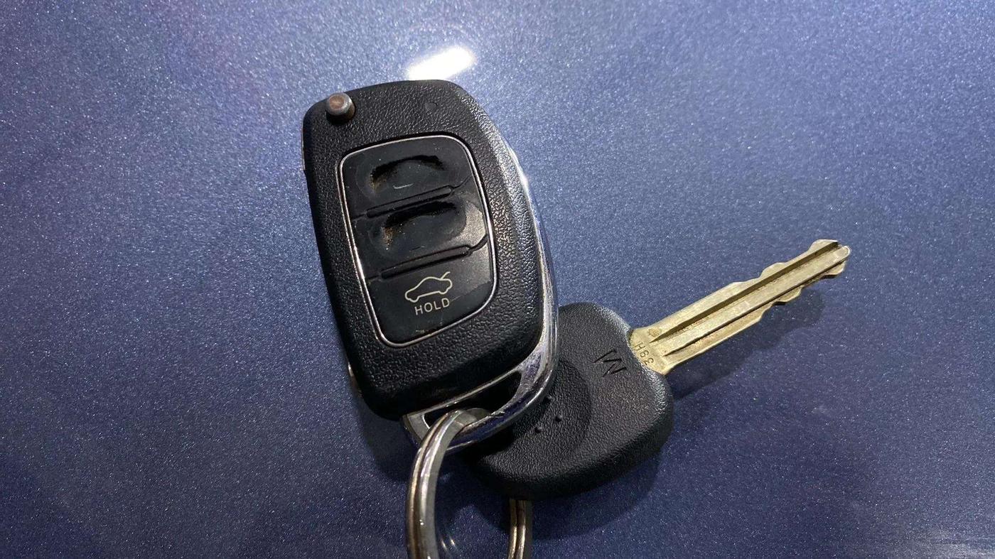 2013 Hyundai i20 MAGNA 1.2, Petrol, Manual, 41,743 km, Key Close Up