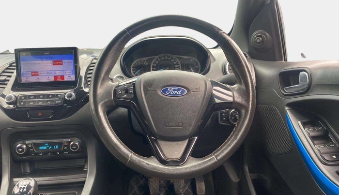 2019 Ford New Figo TITANIUM BLU 1.2 PETROL, Petrol, Manual, 47,009 km, Steering Wheel Close Up