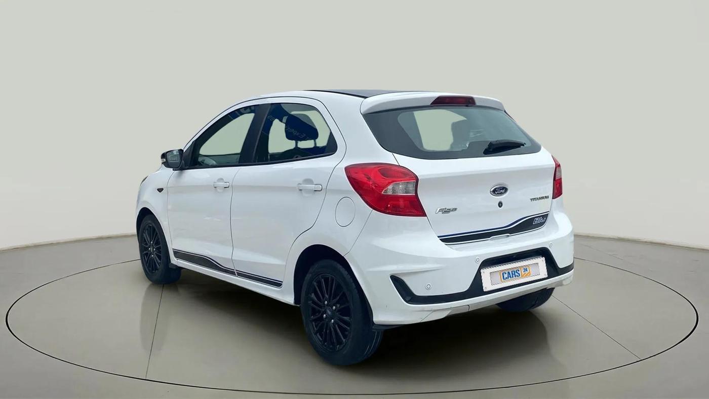 2019 Ford New Figo TITANIUM BLU 1.2 PETROL, Petrol, Manual, 46,975 km, Left Back Diagonal