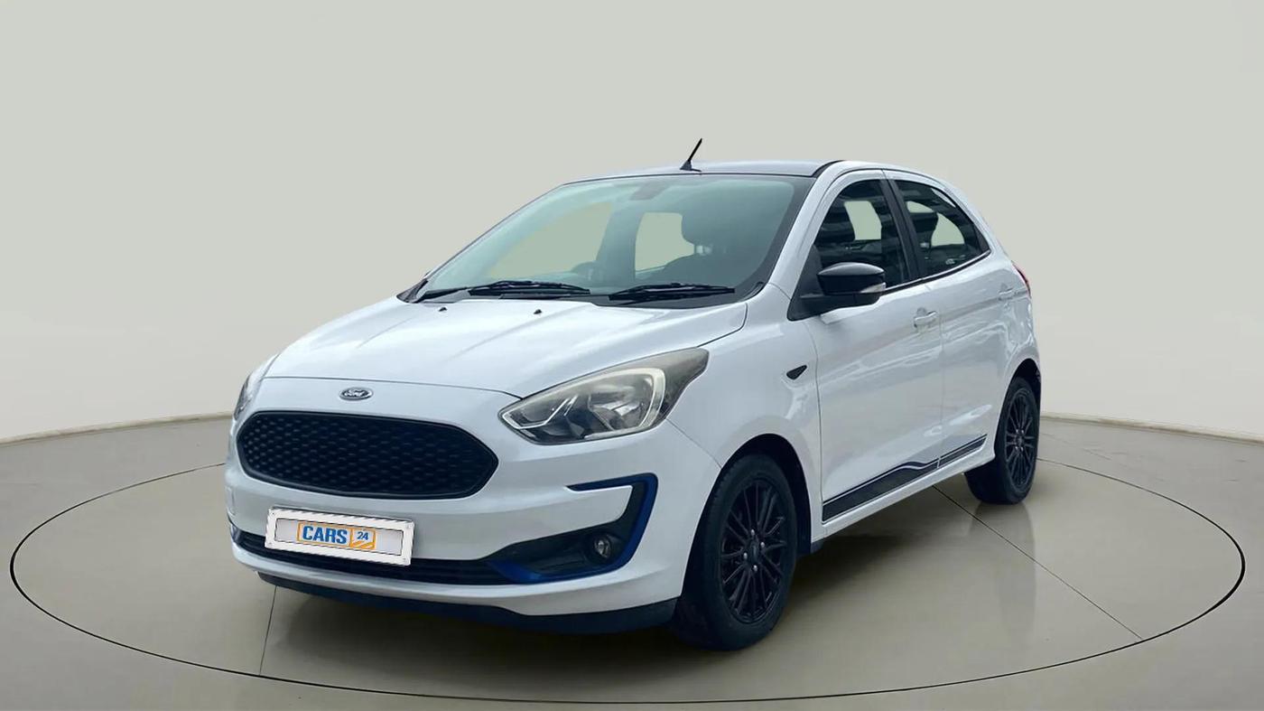 2019 Ford New Figo TITANIUM BLU 1.2 PETROL, Petrol, Manual, 46,975 km, Left Front Diagonal