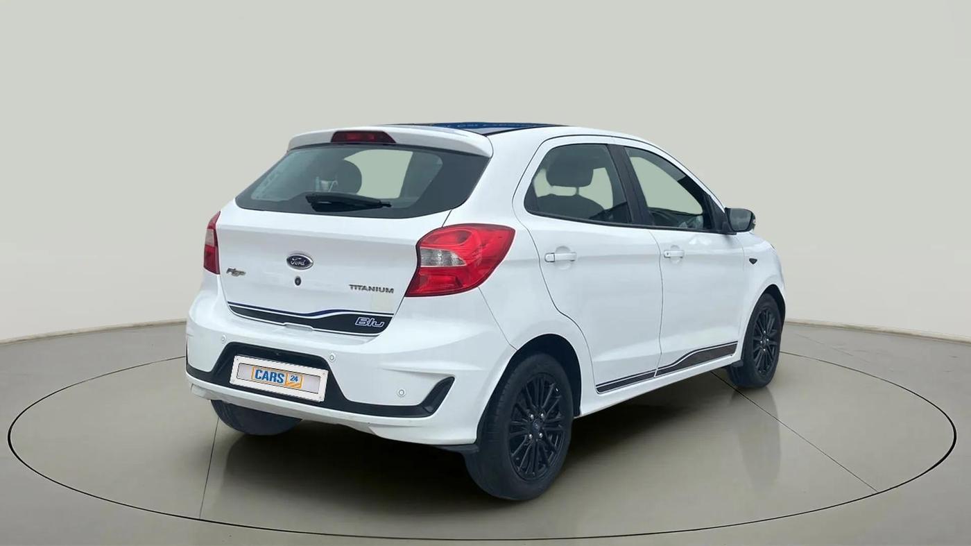 2019 Ford New Figo TITANIUM BLU 1.2 PETROL, Petrol, Manual, 46,975 km, Right Back Diagonal