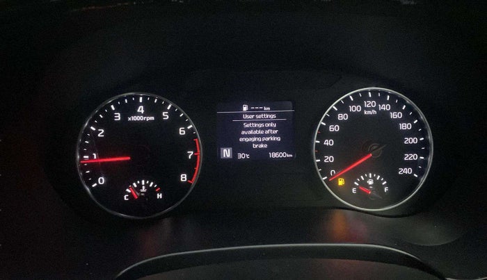 2022 KIA SELTOS HTK PLUS 1.5 IMT, Petrol, Manual, 18,588 km, Odometer Image