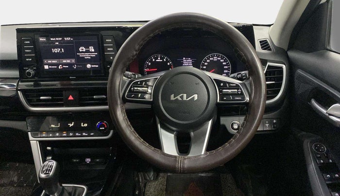 2022 KIA SELTOS HTK PLUS 1.5 IMT, Petrol, Manual, 18,588 km, Steering Wheel Close Up