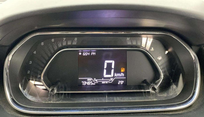 2021 Tata Tiago XZ PLUS PETROL, Petrol, Manual, 73,481 km, Odometer Image