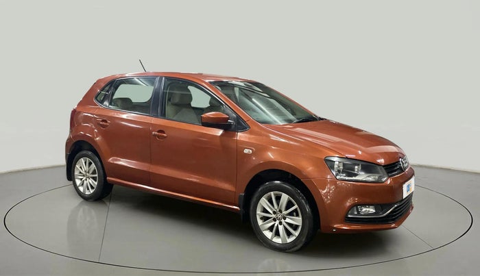2014 Volkswagen Polo HIGHLINE1.2L, Petrol, Manual, 46,909 km, Right Front Diagonal