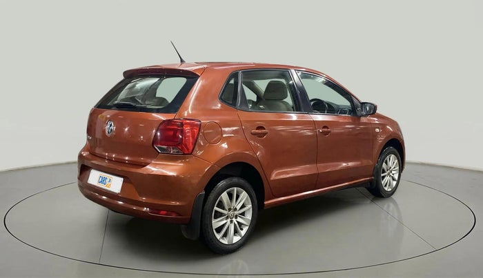 2014 Volkswagen Polo HIGHLINE1.2L, Petrol, Manual, 46,909 km, Right Back Diagonal