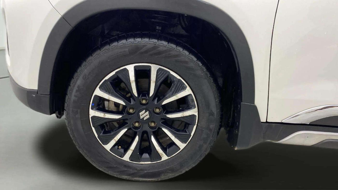 2020 Maruti Vitara Brezza ZXI PLUS, CNG, Manual, 75,815 km, Left Front Wheel
