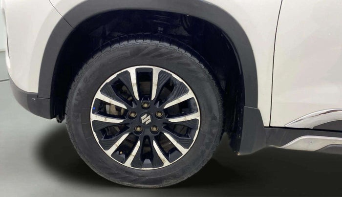 2020 Maruti Vitara Brezza ZXI PLUS, CNG, Manual, 75,784 km, Left Front Wheel