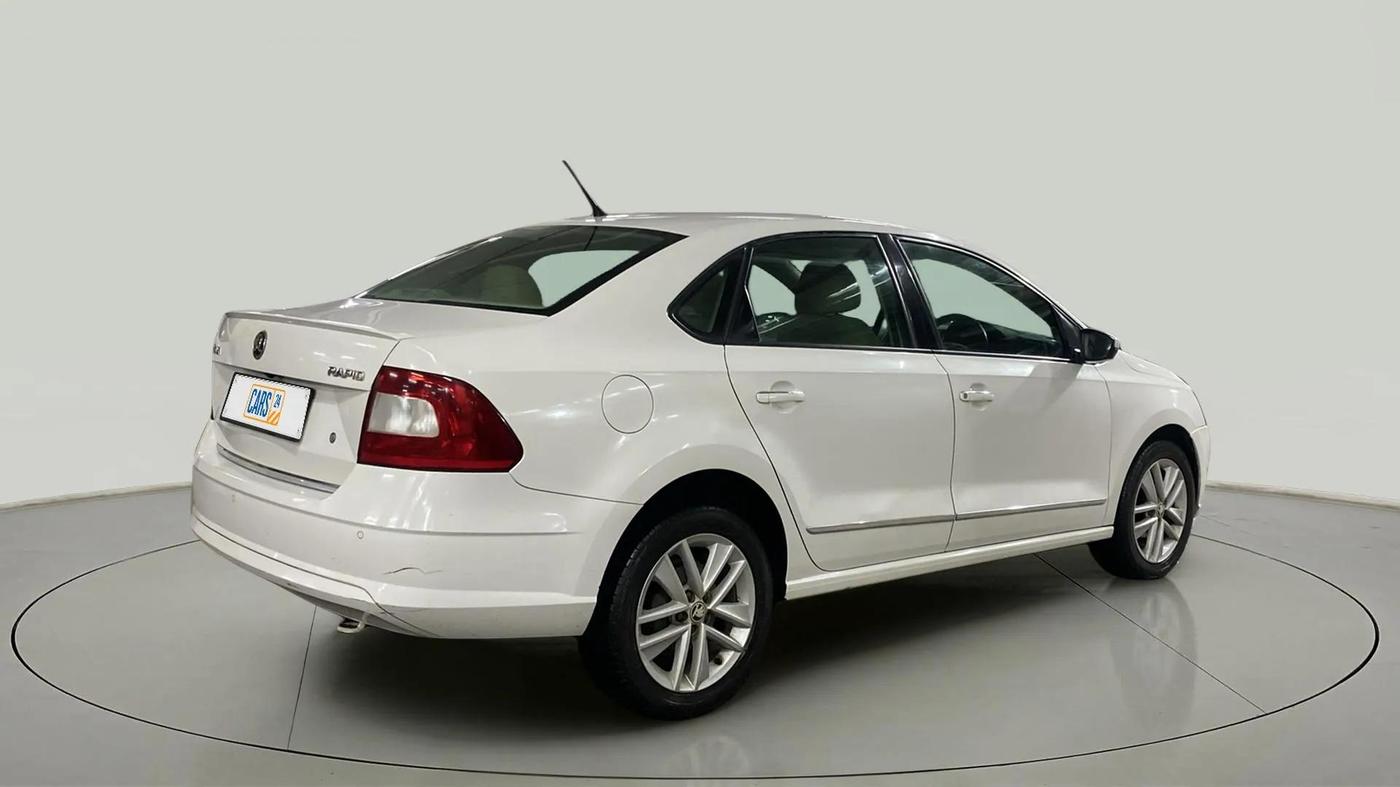 2021 Skoda Rapid STYLE AT TSI, Petrol, Automatic, 31,639 km, Right Back Diagonal