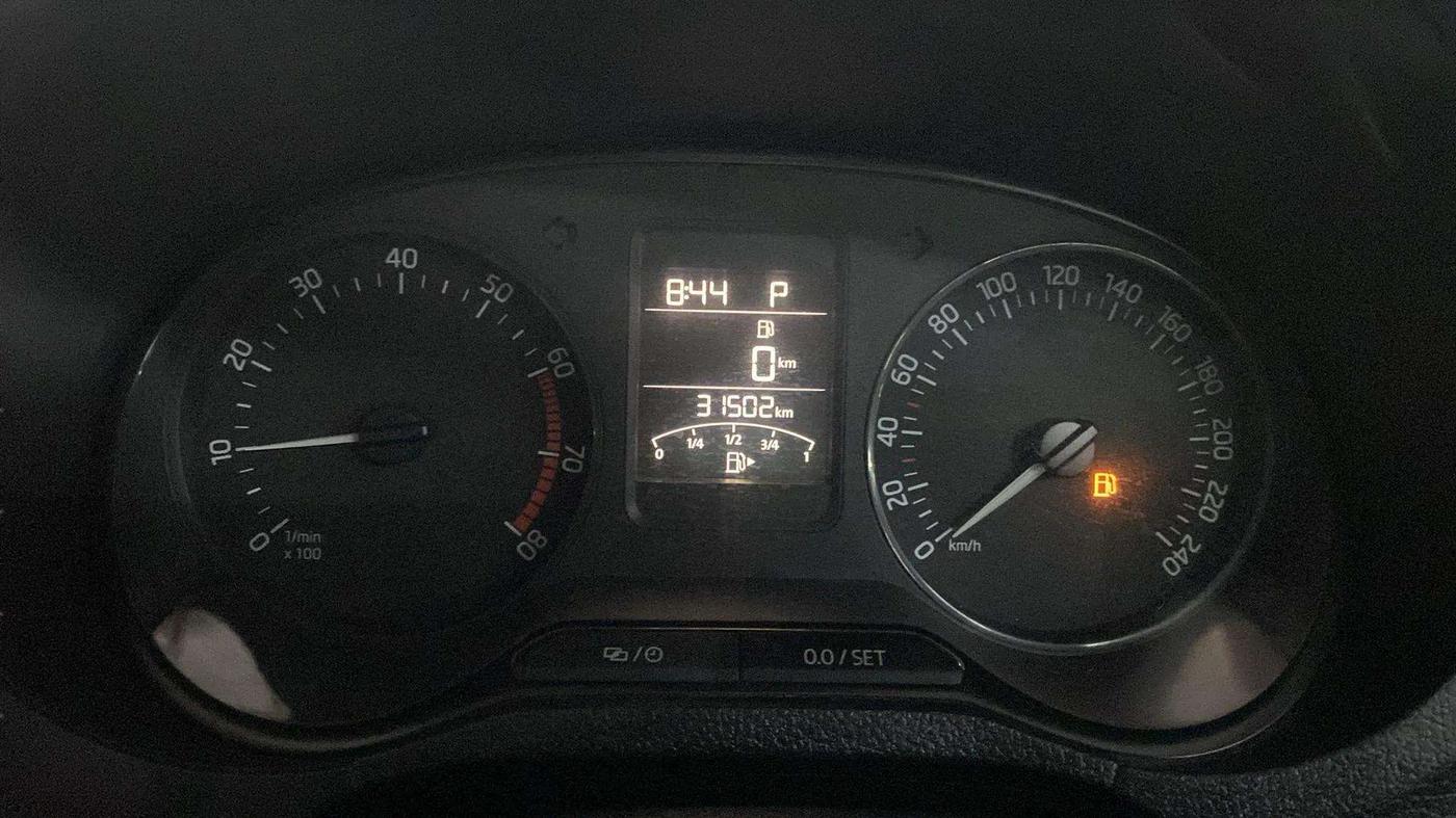 2021 Skoda Rapid STYLE AT TSI, Petrol, Automatic, 31,639 km, Odometer Image