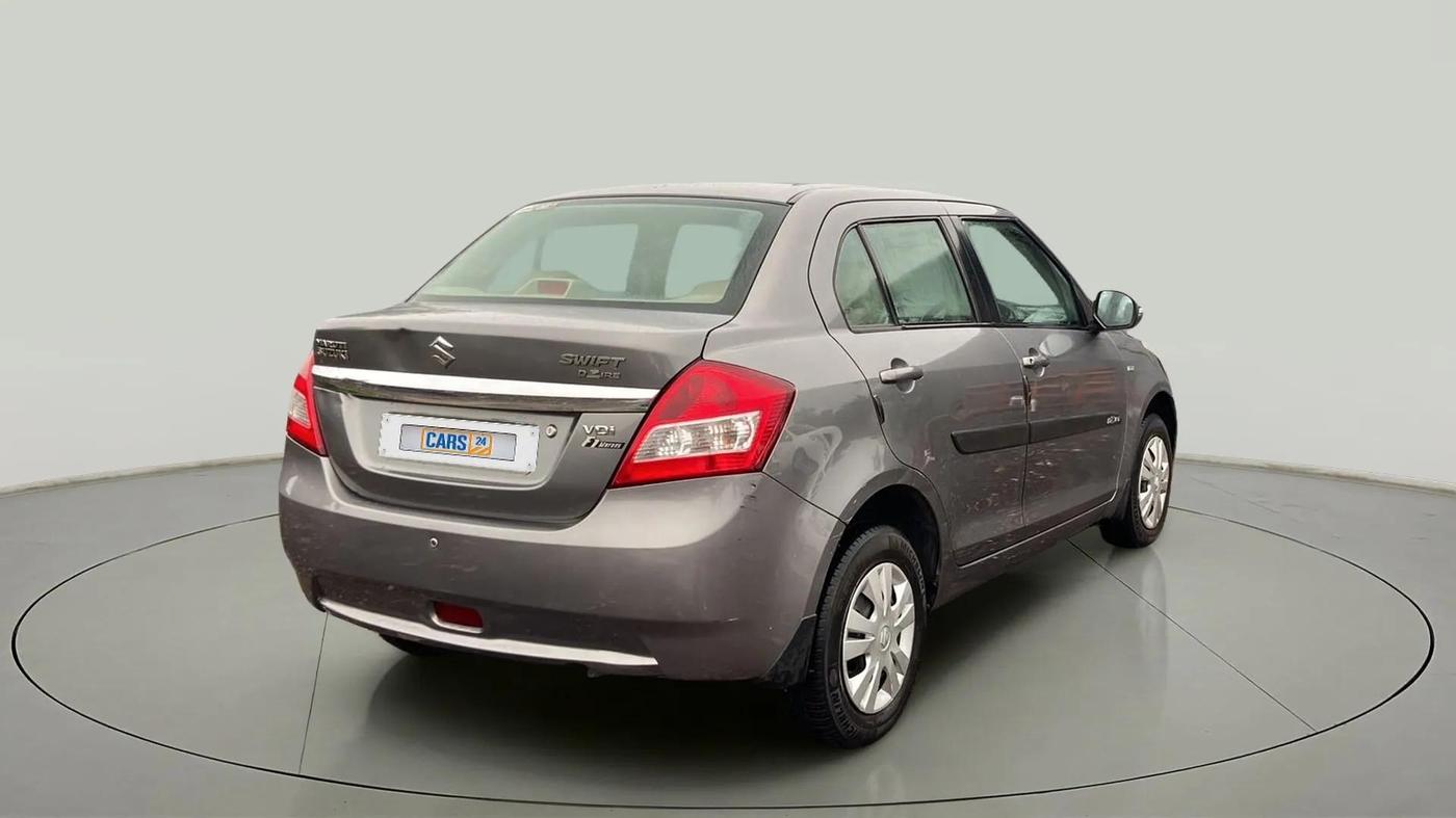 2014 Maruti Swift Dzire VDI, Diesel, Manual, 84,748 km, Right Back Diagonal