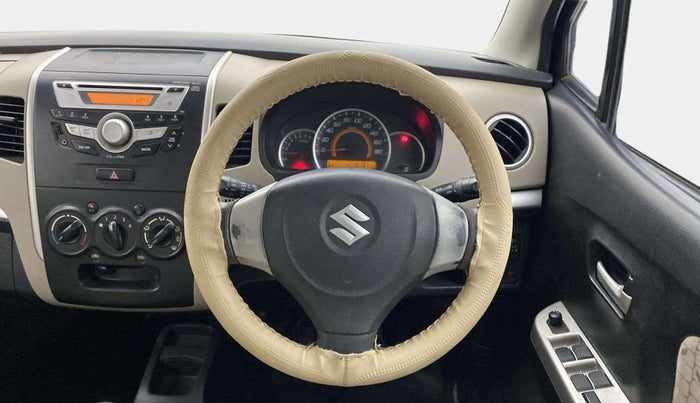 2016 Maruti Wagon R 1.0 VXI, Petrol, Manual, 61,263 km, Steering Wheel Close Up