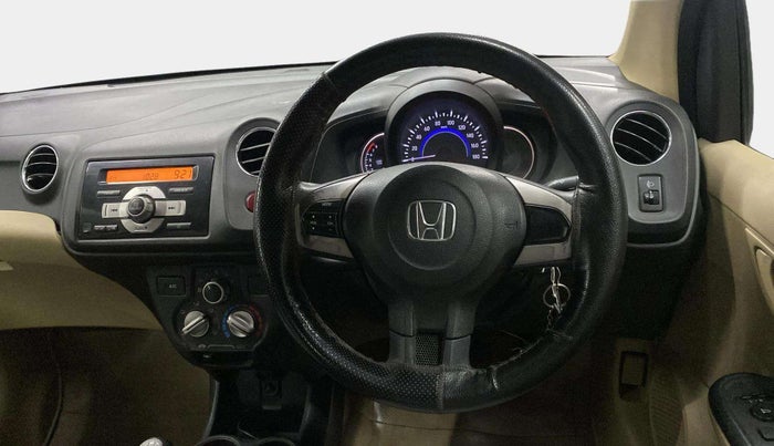 2015 Honda Amaze 1.2L I-VTEC S, Petrol, Manual, 64,588 km, Steering Wheel Close Up