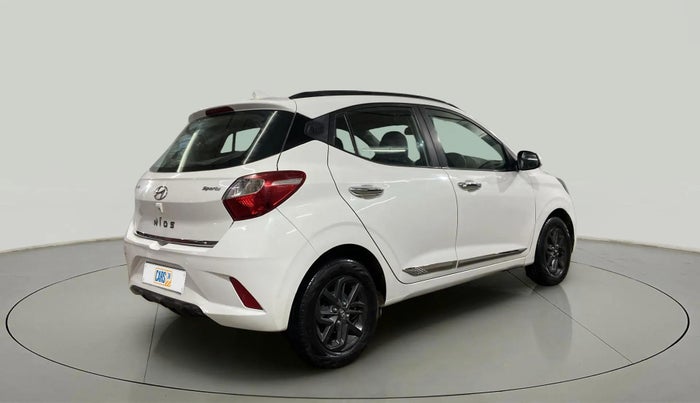 2021 Hyundai GRAND I10 NIOS SPORTZ 1.2 KAPPA VTVT CNG, CNG, Manual, 81,725 km, Right Back Diagonal