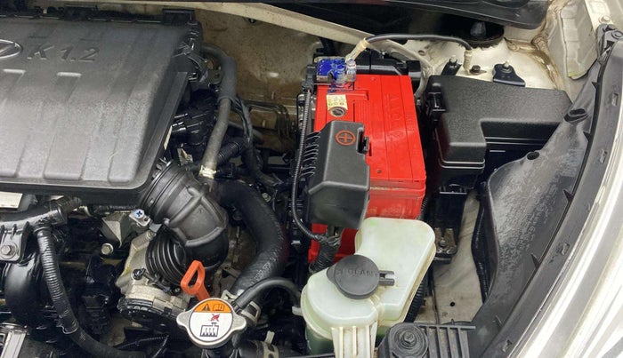 2017 Hyundai Grand i10 SPORTZ (O) AT 1.2 KAPPA VTVT, Petrol, Automatic, 32,624 km, Engine View - Left