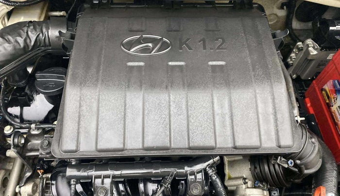 2017 Hyundai Grand i10 SPORTZ (O) AT 1.2 KAPPA VTVT, Petrol, Automatic, 32,624 km, Engine View
