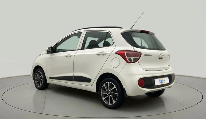2017 Hyundai Grand i10 SPORTZ (O) AT 1.2 KAPPA VTVT, Petrol, Automatic, 32,624 km, Left Back Diagonal