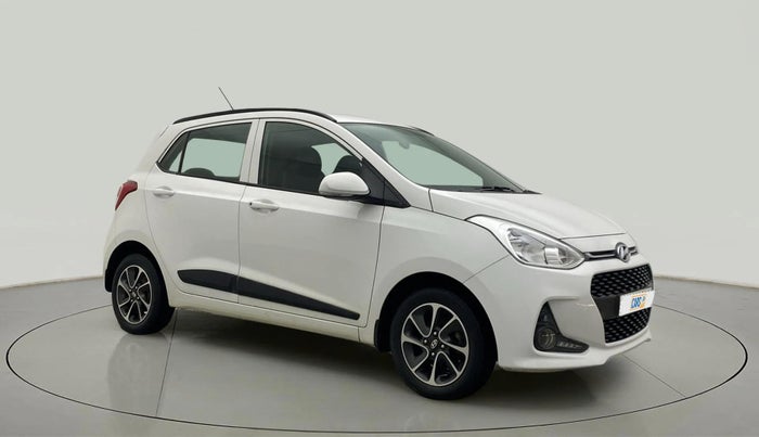 2017 Hyundai Grand i10 SPORTZ (O) AT 1.2 KAPPA VTVT, Petrol, Automatic, 32,624 km, Right Front Diagonal