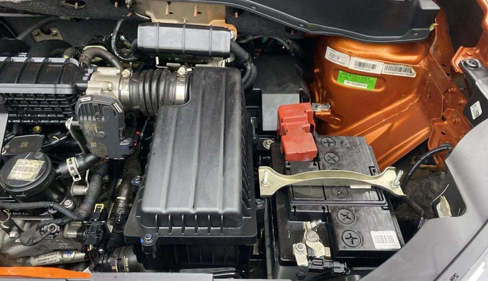 2023 Tata PUNCH CREATIVE AMT 1.2 RTN DUAL TONE, Petrol, Automatic, 19,289 km, Engine View - Left