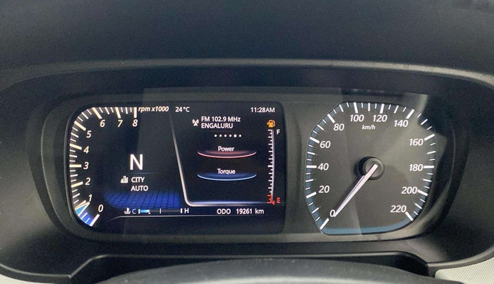 2023 Tata PUNCH CREATIVE AMT 1.2 RTN DUAL TONE, Petrol, Automatic, 19,289 km, Odometer Image