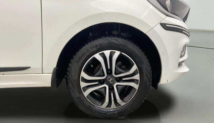 2022 Tata TIGOR XZ PLUS CNG, CNG, Manual, 57,083 km, Right Front Wheel