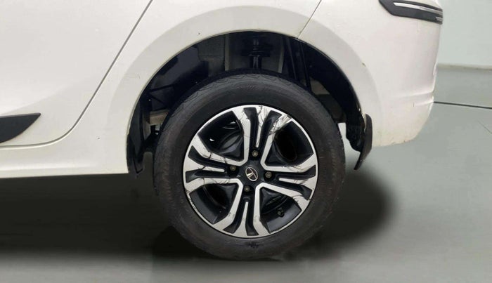 2022 Tata TIGOR XZ PLUS CNG, CNG, Manual, 57,083 km, Left Rear Wheel