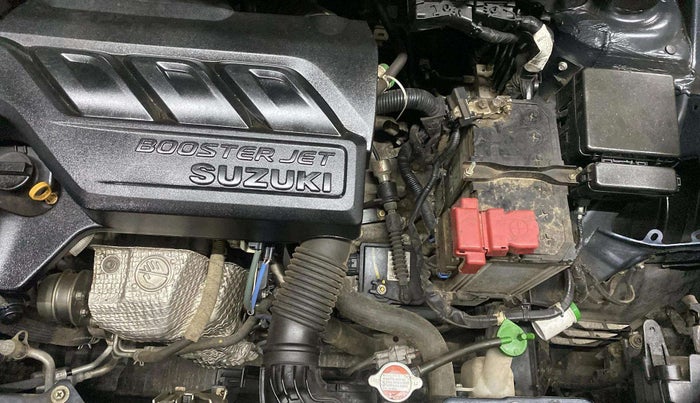 2023 Maruti FRONX ALPHA 1.0L TURBO 6 AT, Petrol, Automatic, 21,606 km, Engine View - Left