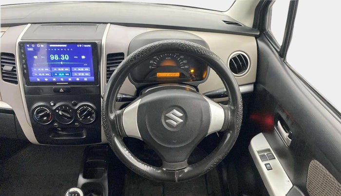 2013 Maruti Wagon R 1.0 LXI CNG, CNG, Manual, 1,25,307 km, Steering Wheel Close Up