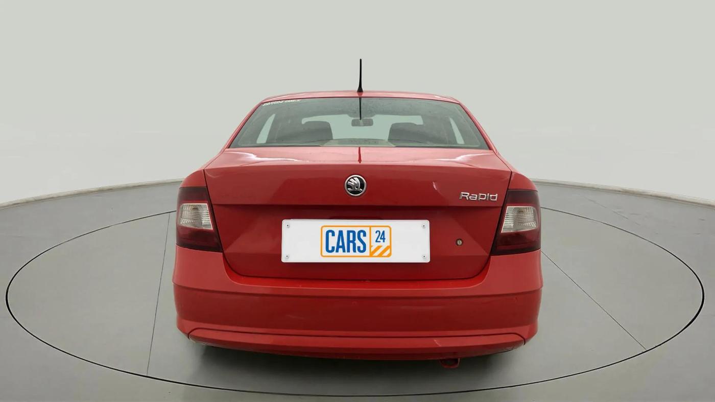 2016 Skoda Rapid AMBITION 1.5 TDI, Diesel, Manual, 96,868 km, Back/Rear