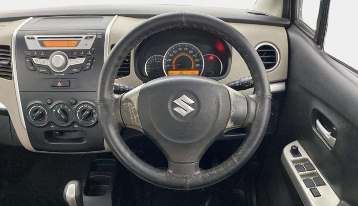 2016 Maruti Wagon R 1.0 VXI AMT, Petrol, Automatic, 71,285 km, Steering Wheel Close Up