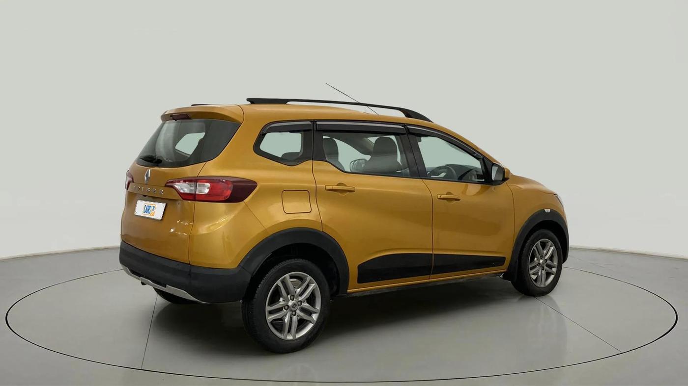 2020 Renault TRIBER RXZ AMT, Petrol, Automatic, 24,594 km, Right Back Diagonal