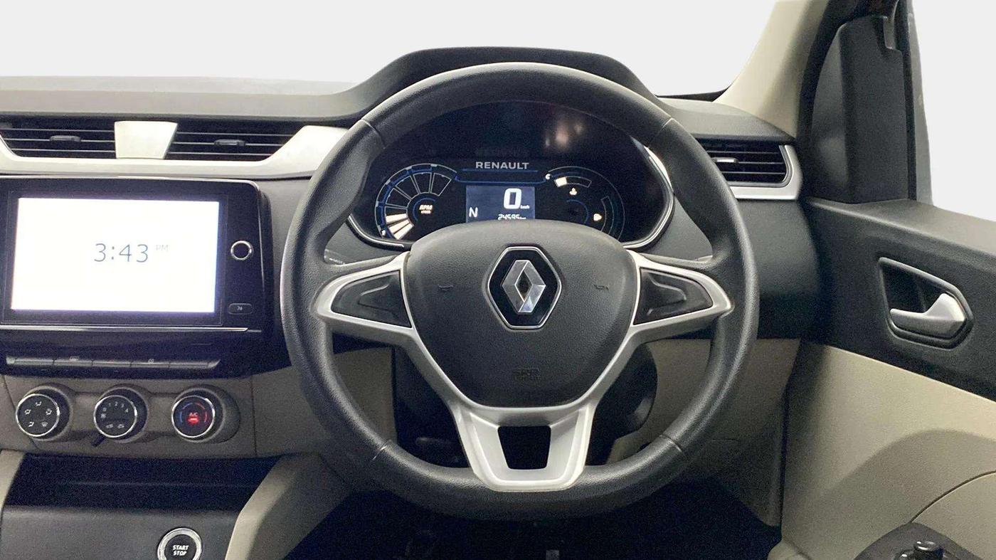 2020 Renault TRIBER RXZ AMT, Petrol, Automatic, 24,594 km, Steering Wheel Close Up