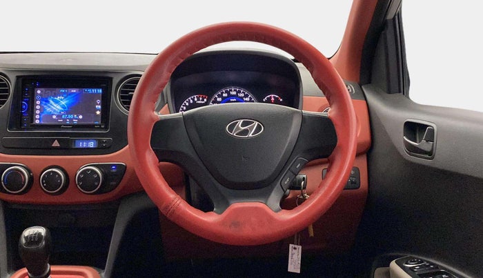 2013 Hyundai Grand i10 MAGNA 1.2 KAPPA VTVT, Petrol, Manual, 44,813 km, Steering Wheel Close Up