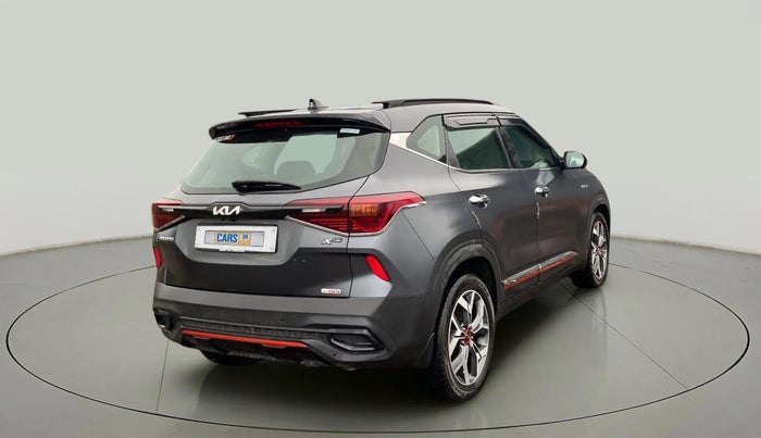 2021 KIA SELTOS X LINE 1.4 PETROL DCT, Petrol, Automatic, 55,529 km, Right Back Diagonal