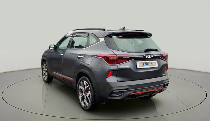 2021 KIA SELTOS X LINE 1.4 PETROL DCT, Petrol, Automatic, 55,529 km, Left Back Diagonal