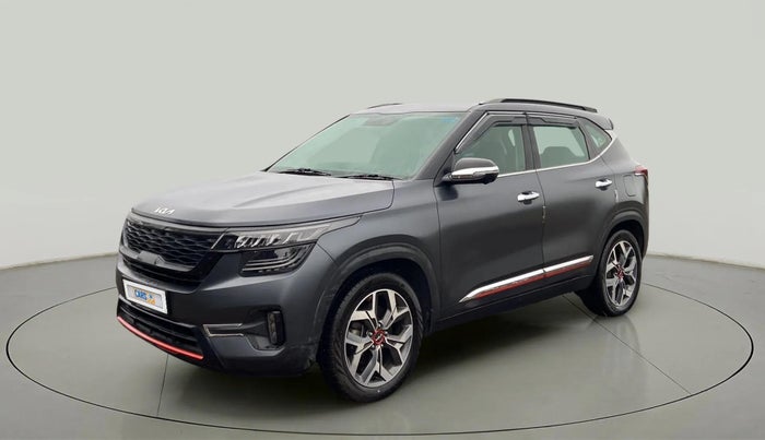 2021 KIA SELTOS X LINE 1.4 PETROL DCT, Petrol, Automatic, 55,529 km, Left Front Diagonal