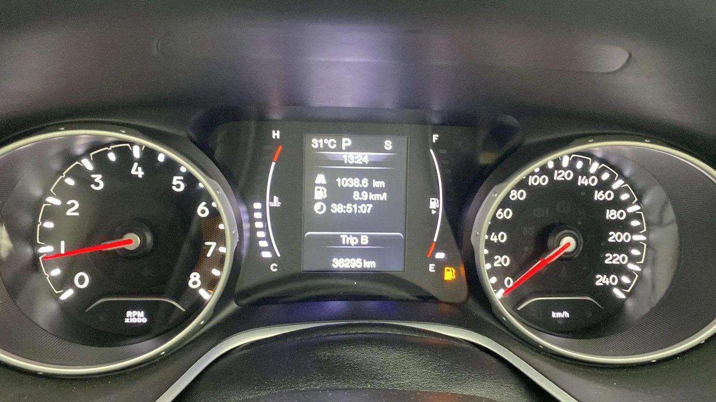 2020 Jeep Compass LONGITUDE PLUS 1.4 PETROL AT, Petrol, Automatic, 36,593 km, Odometer Image