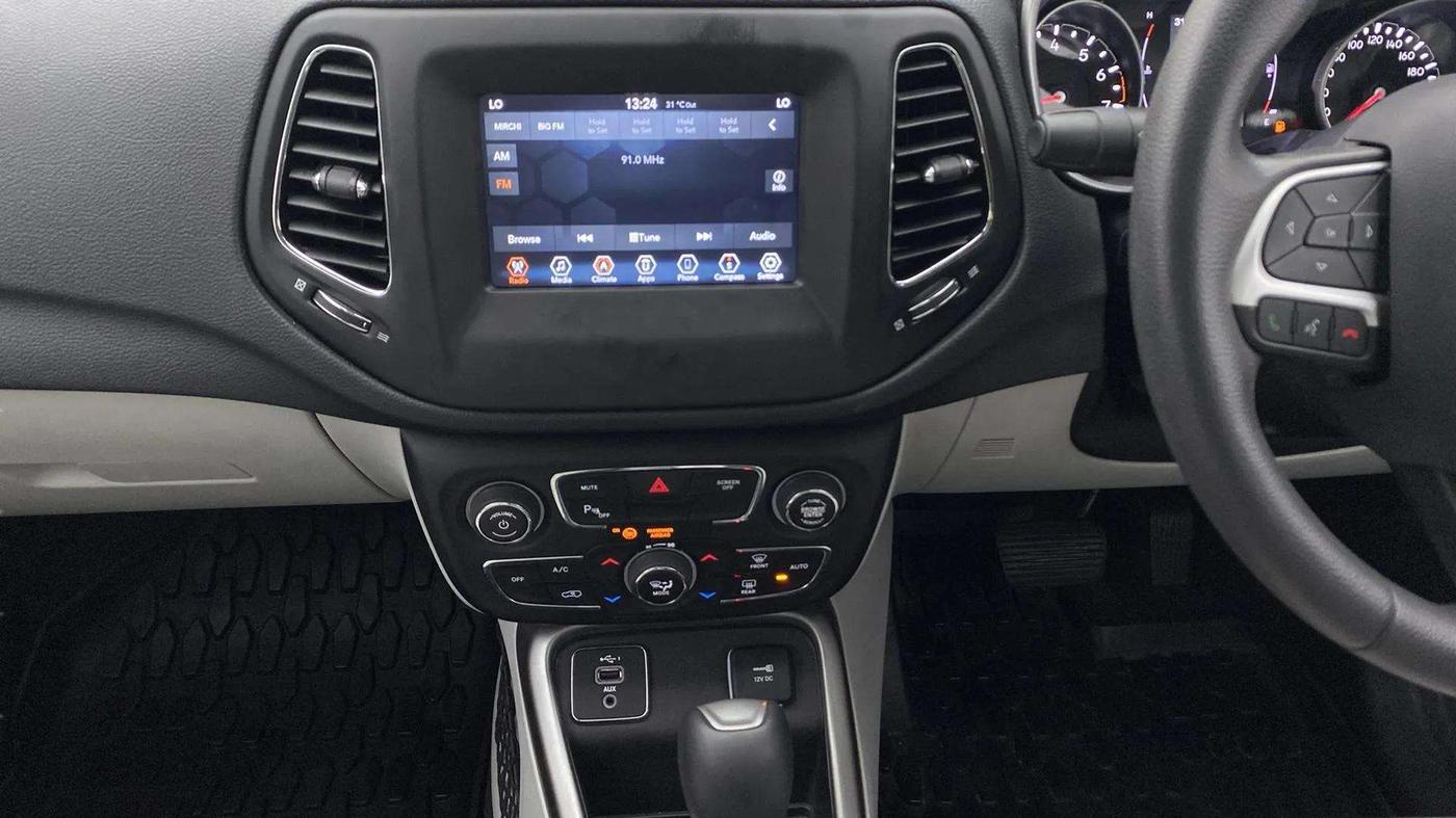 2020 Jeep Compass LONGITUDE PLUS 1.4 PETROL AT, Petrol, Automatic, 36,593 km, Air Conditioner