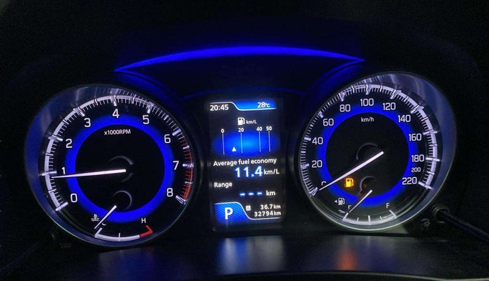 2017 Maruti Baleno ZETA CVT PETROL 1.2, Petrol, Automatic, 32,759 km, Odometer Image