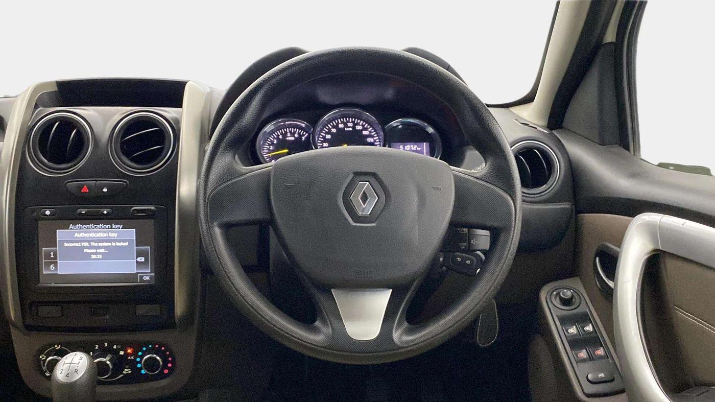 2019 Renault Duster RXS PETROL, Petrol, Manual, 51,897 km, Steering Wheel Close Up