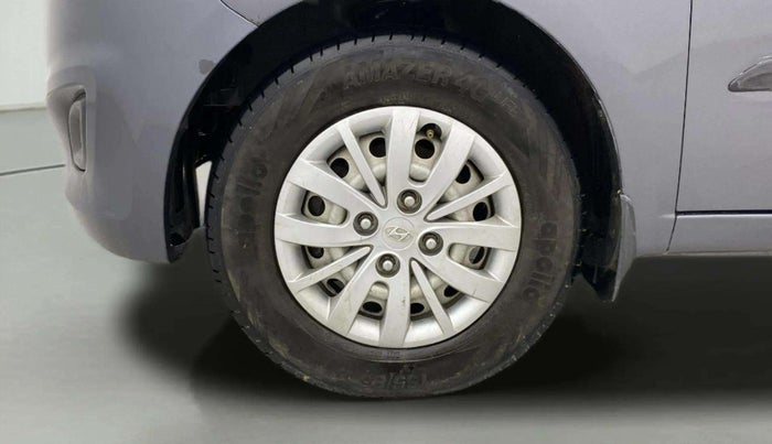 2013 Hyundai i10 MAGNA 1.1, Petrol, Manual, 1,02,923 km, Left Front Wheel