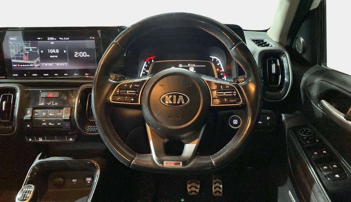 2021 KIA SONET GTX PLUS 1.0 IMT, Petrol, Manual, 20,709 km, Steering Wheel Close Up
