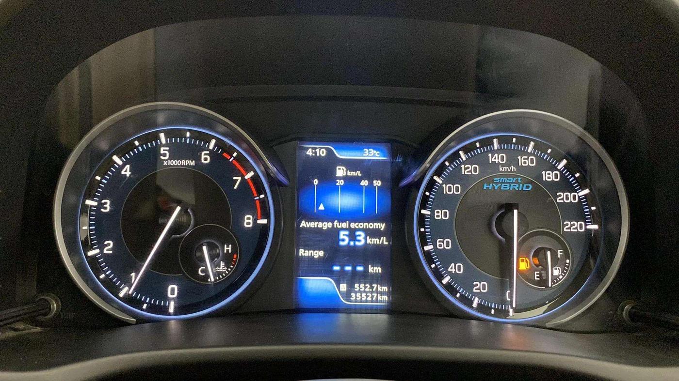2019 Maruti Ertiga ZXI+ SHVS, Petrol, Manual, 35,516 km, Odometer Image