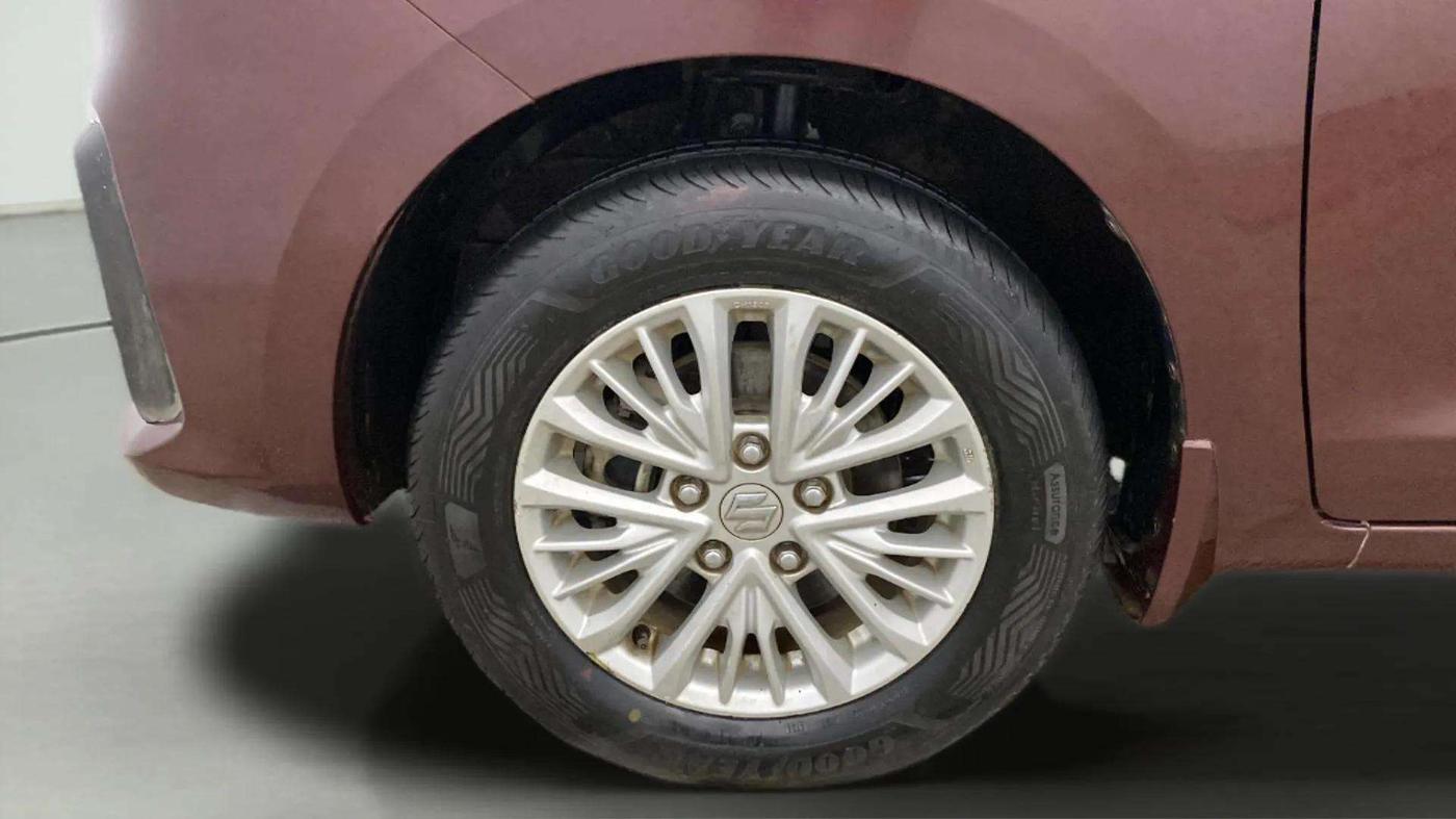 2019 Maruti Ertiga ZXI+ SHVS, Petrol, Manual, 35,516 km, Left Front Wheel